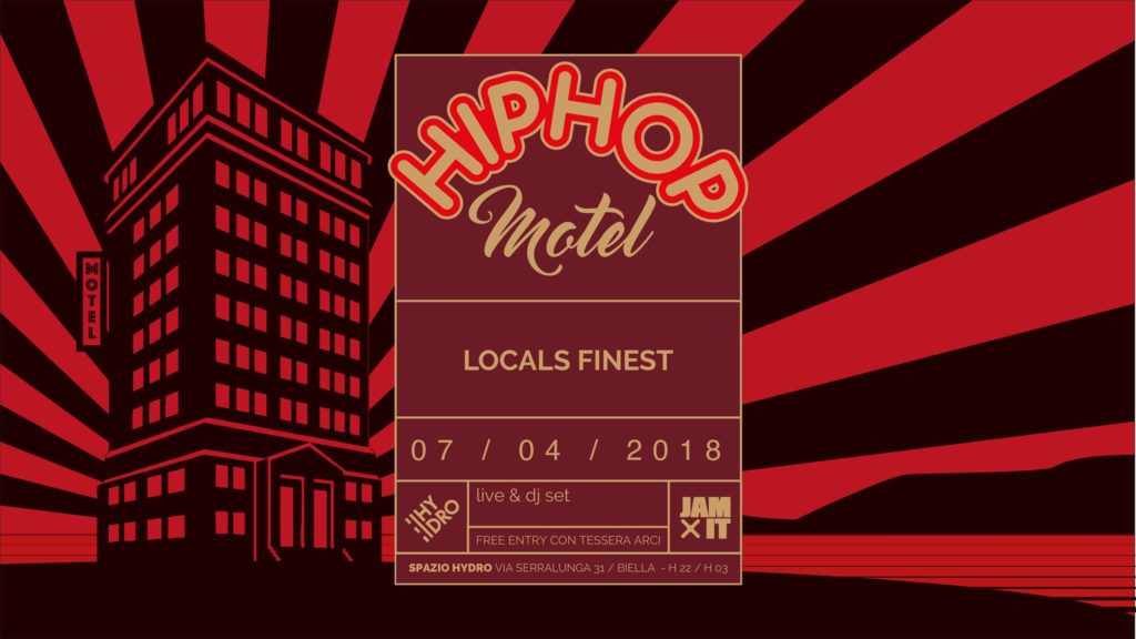 Hip Hop Motel, Spazio Hydro, 2018