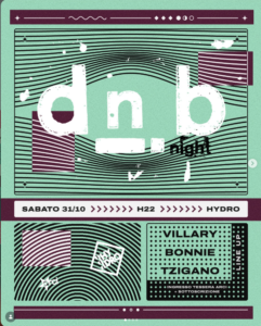 HALLOWEEN DNB NIGHT. DJ Villary, Bonnie e Tzigano
