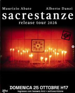 SACRESTANZE. Maurizio Abate e Alberto Danzi